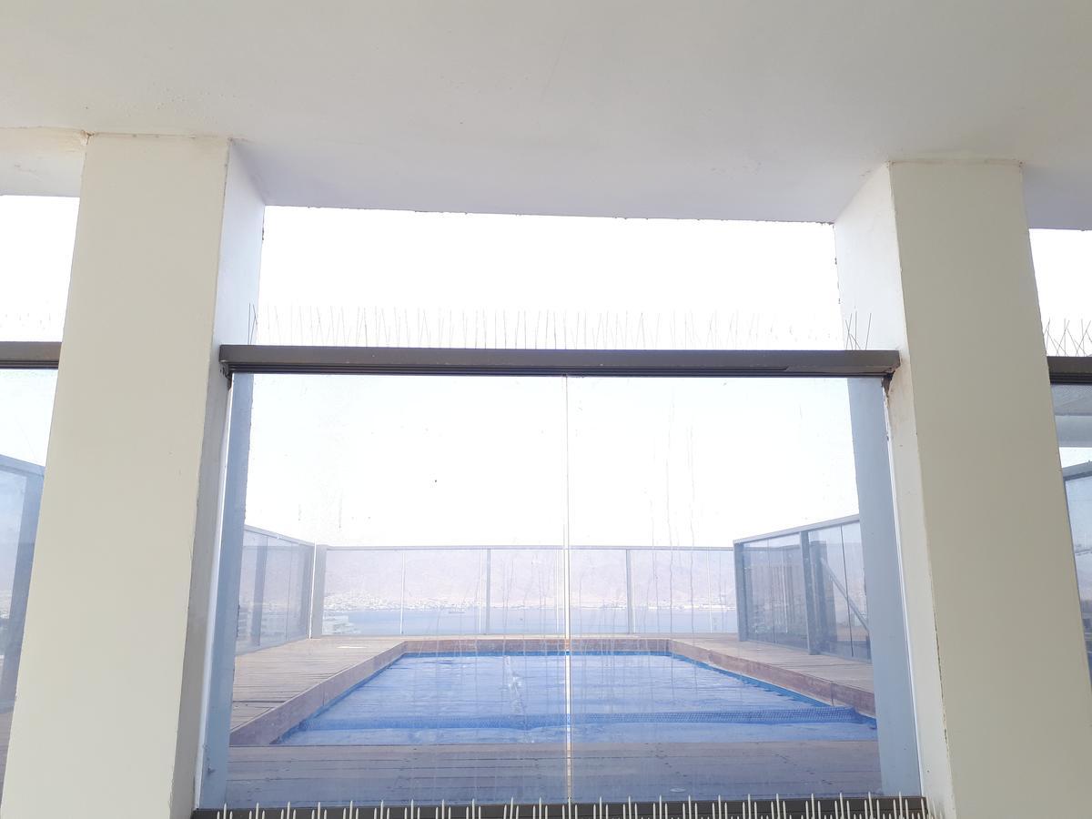 Apartamento Stunning Penthouse With Sea Views And Private Heated Pool Eilat Exterior foto